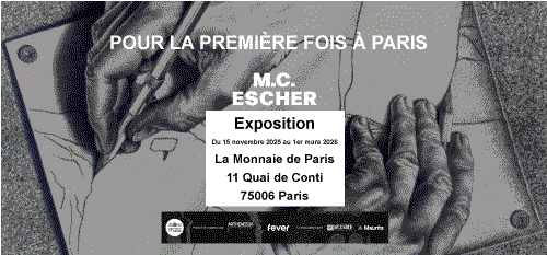 affiche exposition escher Paris