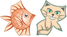 cats & fishes tilings