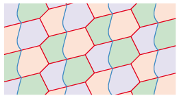 divided hexagons 2 tessellation