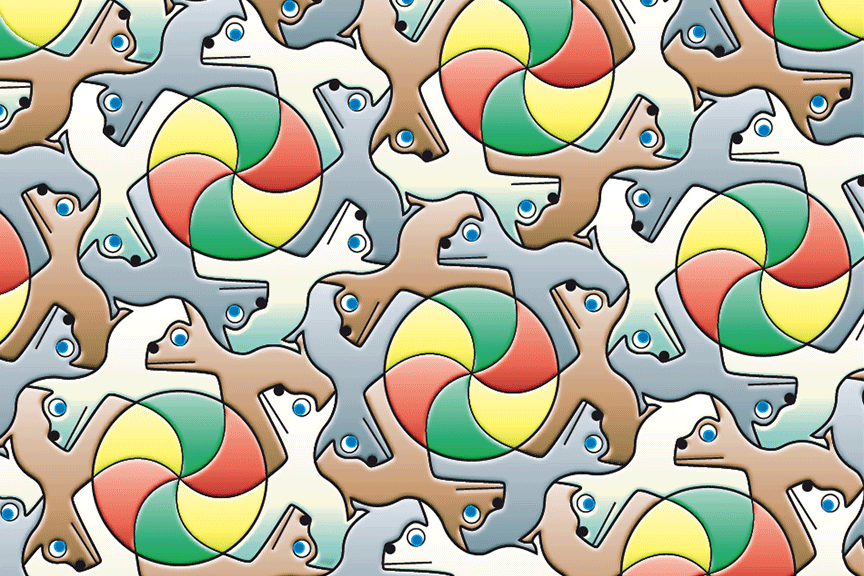 ball & dog tessellation
