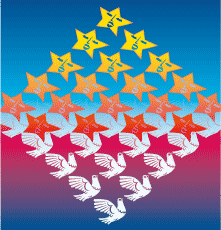 doves and inaccessible stars tessellation