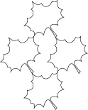 leaves tessellation