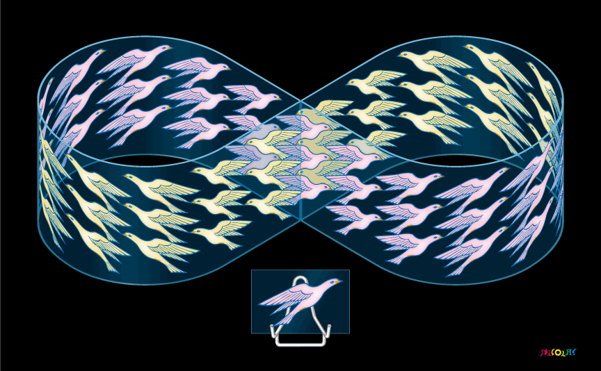 birds flight tessellation
