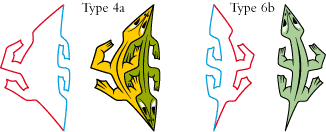 lizards 4a and 6b tiles