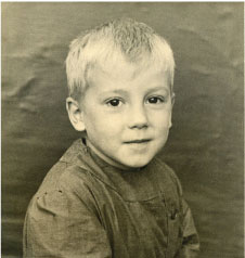 photo Alain NICOLAS à 3 ans