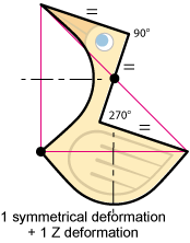 non-periodic ducks tessellation
